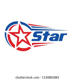 Tyre and Star Logo Vector