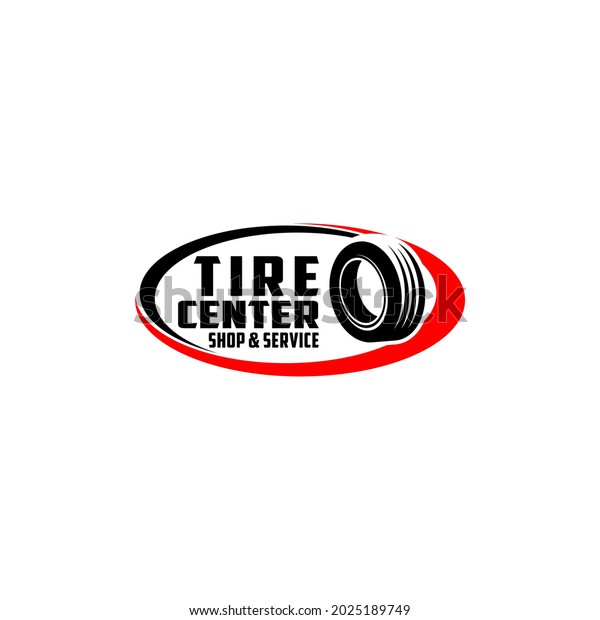 Tyre Tire Center\
Shop Logo Tempalte Vector
