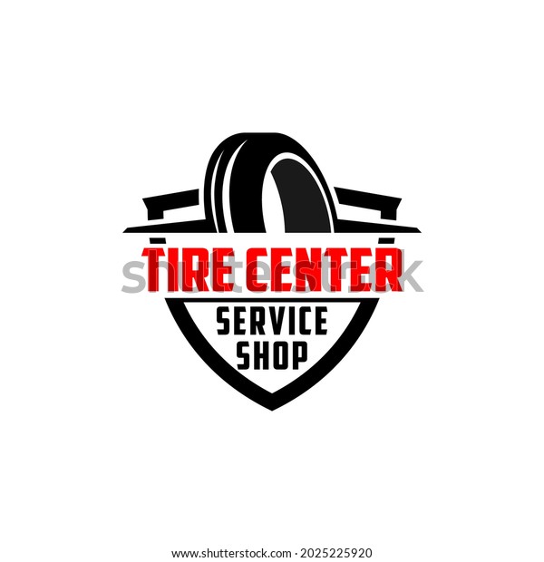 Tyre Tire Center\
Shop Logo Tempalte Vector