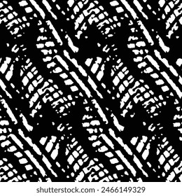  Tyre track . Grange geometric design.Line art optical art. Psychedelic background. Monochrome background. Optical illusion style. Black dark background