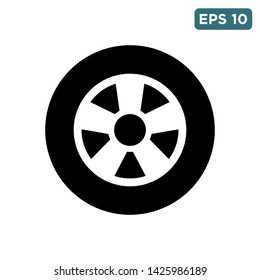tyre - wheel car icon vector design template