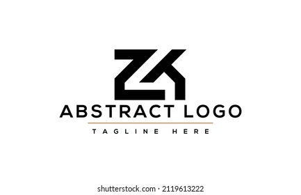 TZ Abstract initial monogram letter alphabet logo design