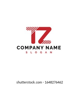 TZ Letter Logo Design. TZ letter logo Vector Illustration - Vector