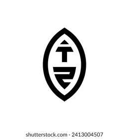 TZ line geometric monogram with high quality professional design that will print well