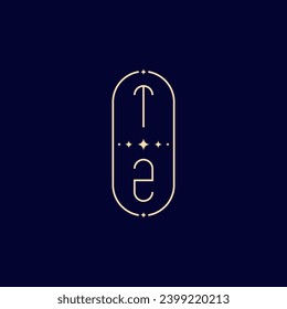 TZ wedding lie monogram with high quality professional design that will print well across any print media
