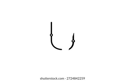 MONOGRAMA DEL LOGOTIPO DE LA LETRA ABSTRACTAS U