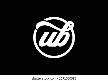 U B Initial Letter Logo design vector template, Graphic Alphabet Symbol for Corporate Business Identity