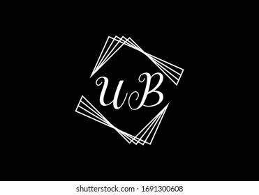 U B Initial Letter Logo design vector template, Graphic Alphabet Symbol for Corporate Business Identity