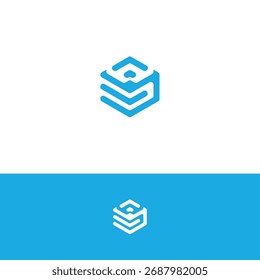 U Box Wifi Logo Design
