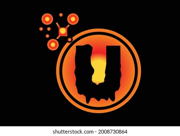 U Halloween Tech New Logo Design