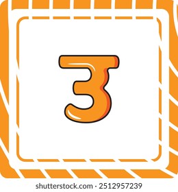U Hindi Alphabet Letter Vector