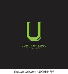 U initial letter Logotype for luxury branding. Elegant and stylish design for your Elite company.
