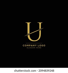 Letra inicial Logoype para marca de lujo. Elegante y elegante diseño para su empresa Elite.