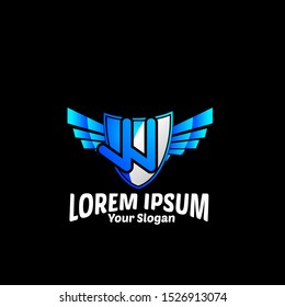 U initial logo letter for business company