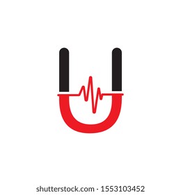U Letter creative logo or symbol template design