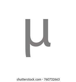 u letter icon. Web element. Premium quality graphic design. Signs symbols collection, simple icon for websites, web design, mobile app, info graphics on white bckground