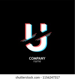 U letter logo