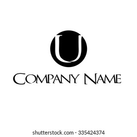 U letter logo