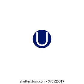 u letter logo