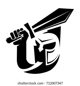 U letter logo