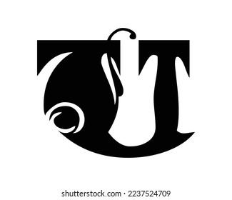 U letter logo creative design vector template.