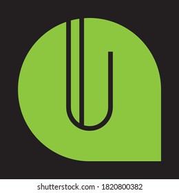 U Letter Logo Design Creative Icon Modern Letters Vector Logo