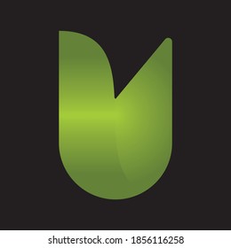 Kreatives Symbol für das Design von U-Letter-LogosModern Letters-Vektorgrafik-Logo