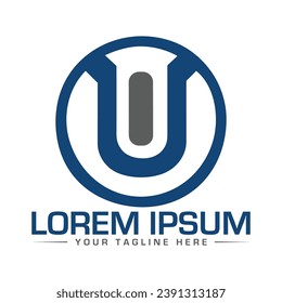 Diseño de logotipo para carta U Diseño de logotipos creativos y profesionales