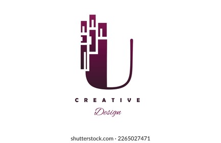 Logo-Design-Symbol mit elegantem, kreativem Vektordesign auf weißem Hintergrund 