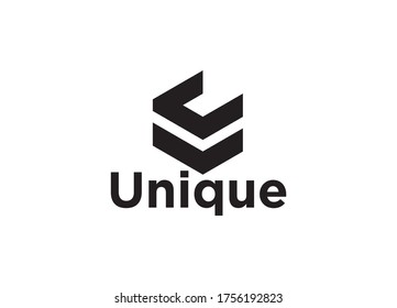 U Letter Logo Design And Vector Template