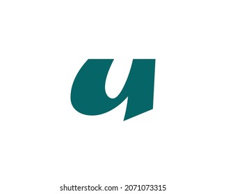 plantilla vectorial de diseño de logotipo de letras U