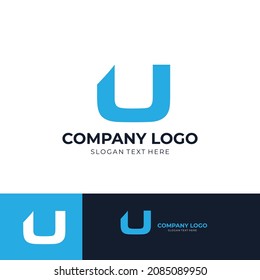 U letter logo design vector illustration template, U  logo vector, letter U logo vector, creative U letter logo