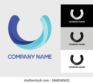 U Letter Logo Graphic Alphabet Symbol for Corporate Business Identity