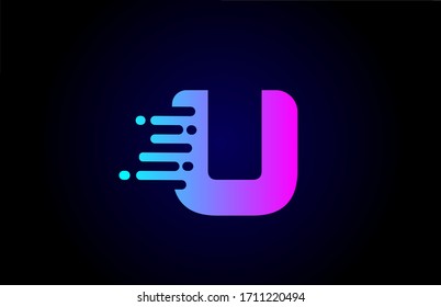 U letter logo icon for company and business