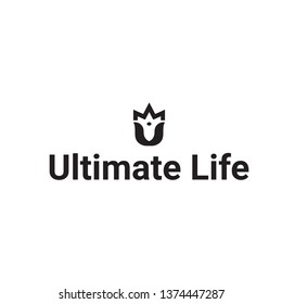 U Letter Logo Just Simple And Unique Design,