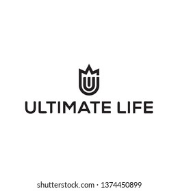U Letter Logo Just Simple And Unique Design,