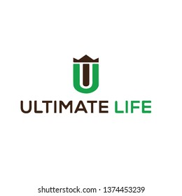 U Letter Logo Just Simple And Unique Design,