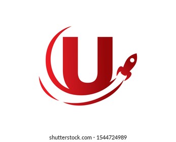 U Letter logo or symbol template design