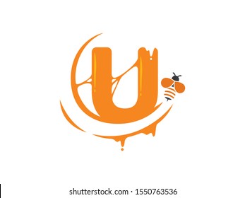 U Letter logo or symbol template design