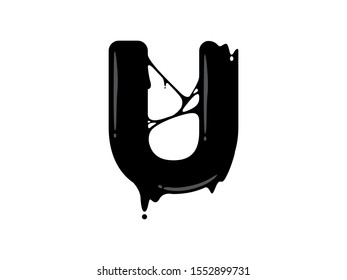 U Letter logo or symbol template design