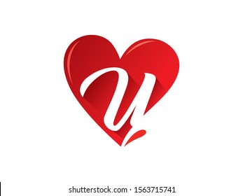 U Letter logo or symbol template design