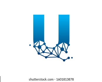 U Letter logo or symbol template design