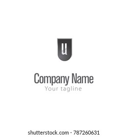 U LETTER LOGO TEMPLATE
