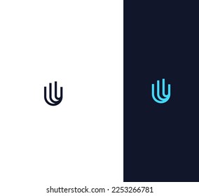 U  Letter Logo Usable Vector Template Abstract Monogram Symbol 