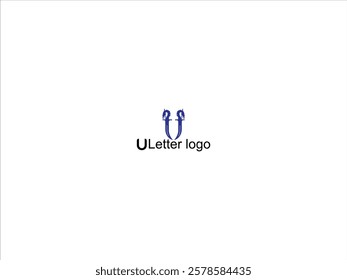 U Letter logo vector desigen logo 