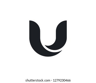 U Letter Logo Vector Design Template