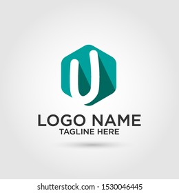 U letter logo vector Logo design that is easy to edit and ready to be used as a symbol of your business or product. - Vector