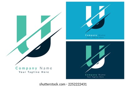 U Letter Logo Vector Design Concept Elements