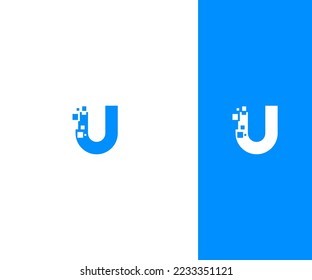 U Letter Logo Vector Template Abstract Monogram Symbol. Usable for Business sport, technology, fashion, digital And future creative logo