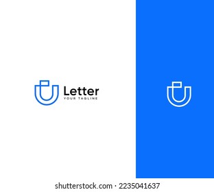 U Letter Logo Vector Template Abstract Monogram Symbol. Usable for Business sport, technology, fashion, digital And future creative logo
